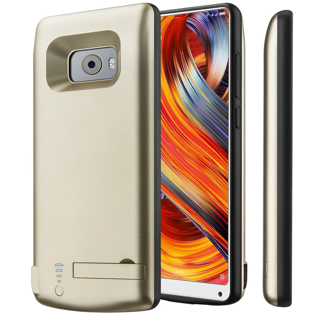 JLW 6000 мАч ТПУ полный край Батарея Зарядное устройство чехол для Xiaomi mi x 2 внешнего