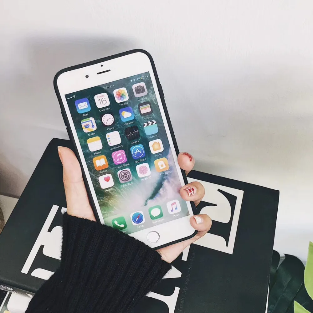 ZMASI Личи Текстура телефон с единорогом чехол для iphone X 6S 6 7 8 плюс мягкий кожаный