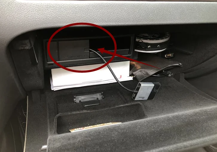MDI мультимедийная коробка AMI мультимедийный беспроводной аудио вход Bluetooth 2008 der