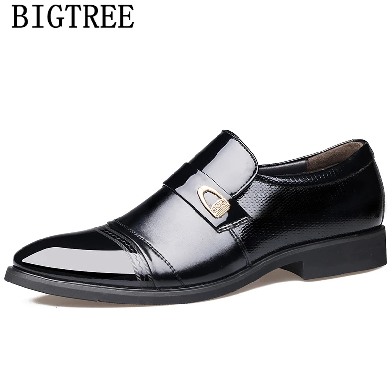 

Fashion Men Shoes Wedding Dress Shoes Men Classic Patent Leather Shoes For Men Zapatos De Hombre De Vestir Formal Erkek Ayakkabi