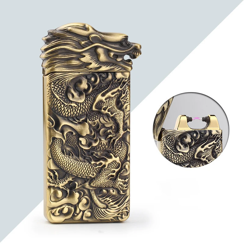 Gradon плазменная Зажигалка Usb встряхните, чтобы зажигать сигарету Ligter ветрозащитная электрическая зарядка через Usb