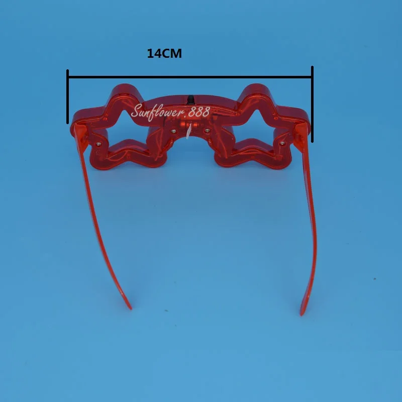 

48PC LED Flashing Glasses Glowing Eye Glasses Light Adult Kids Toys Glow Party Random Color home decor birthday