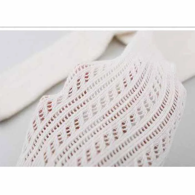 Хлопковые сетчатые длинные штаны для маленьких девочек Осенние кружевные