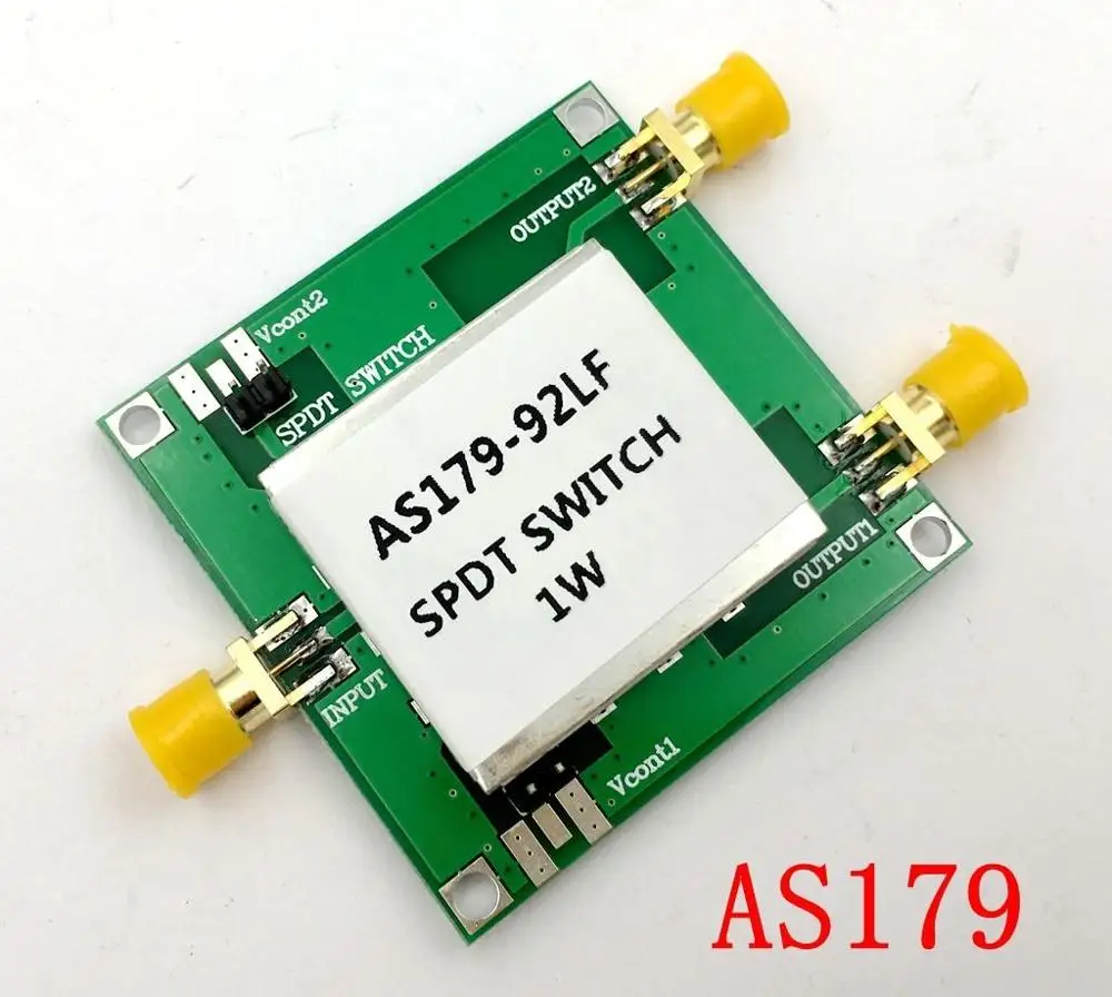 

DYKB AS179-92LF RF SPDT switch 1W Frequency ( 300KHZ-3GHZ ) FOR Amplifier Ham Radio AS179 RF Switch