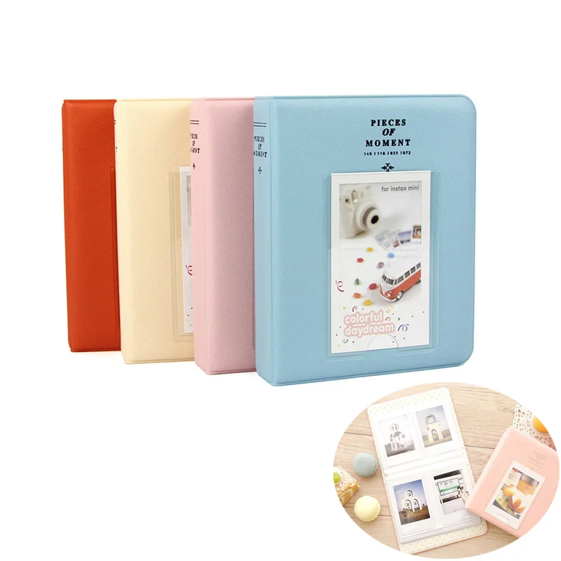 72 кармана фотоальбом для Fujifilm Instax Mini 9 8 7s 70 25 50s 90 фильмов мини пленки Polariod альбом с