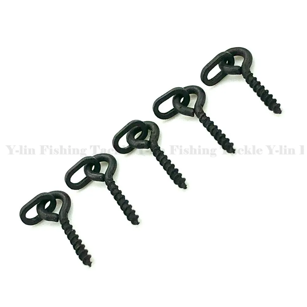 50pcs13MM ловля карпа всплывающие булочки шуруп для приманки с кольцом крючки Крюк Ссылка остановки раир установки Инструменты имитация кукурузы Тигр гайка шурупы