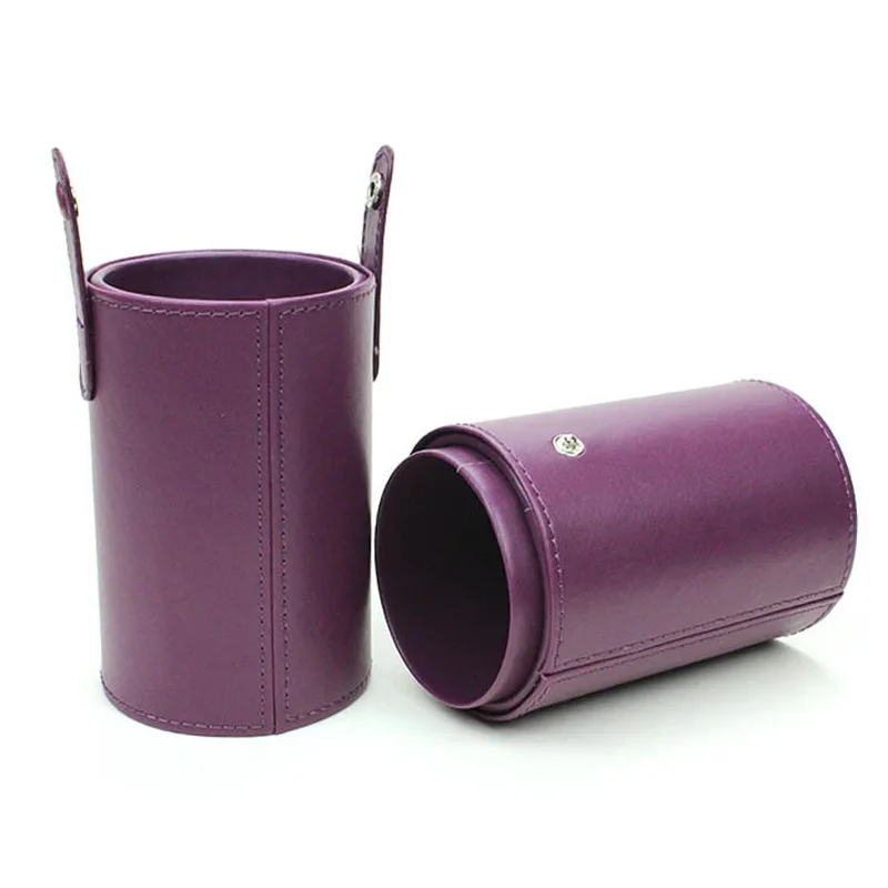 Большой пустой Портативный Макияж Кисточки круглая ручка держатель