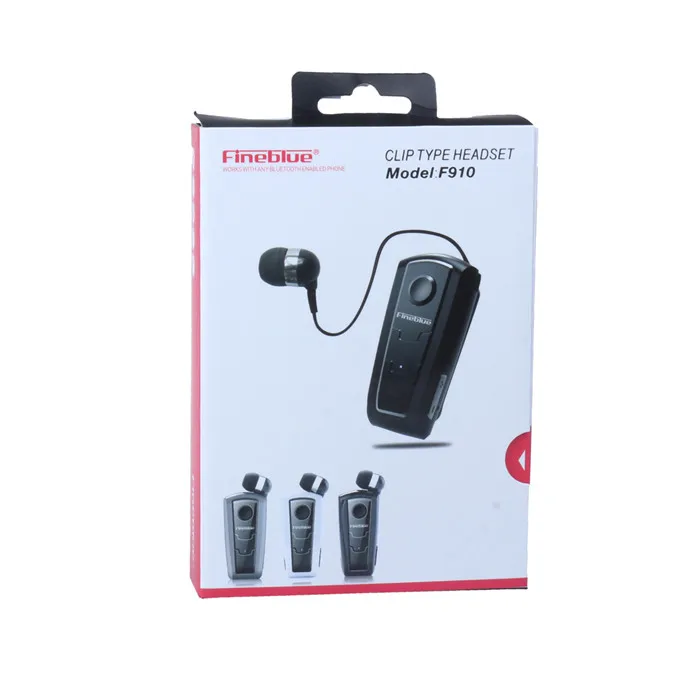 Fineblue f910 Беспроводной Bluetooth наушники вызовы Регулируемая длина с воротником клип