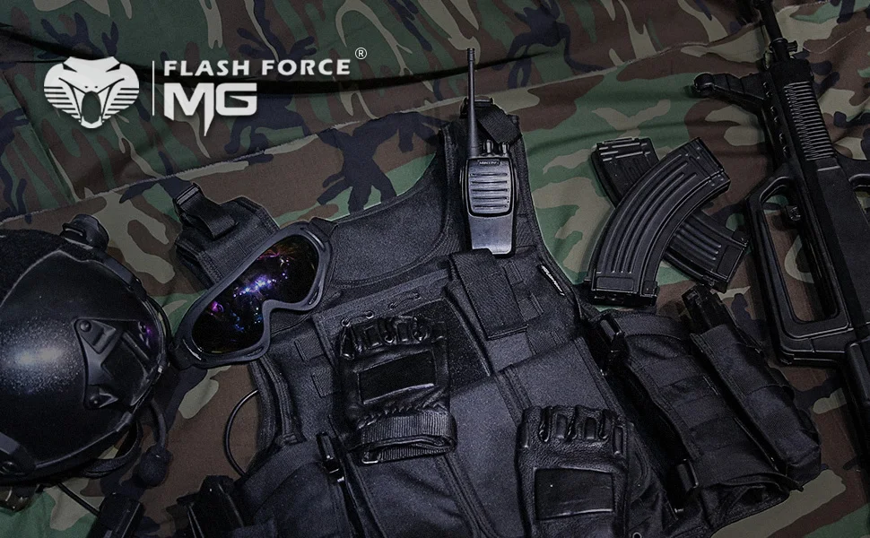 MGFLASHFORCE тактический жилет для страйкбола пластина Перевозчик Swat Рыбалка Охота Военная армия Броня полиция Молл жилет