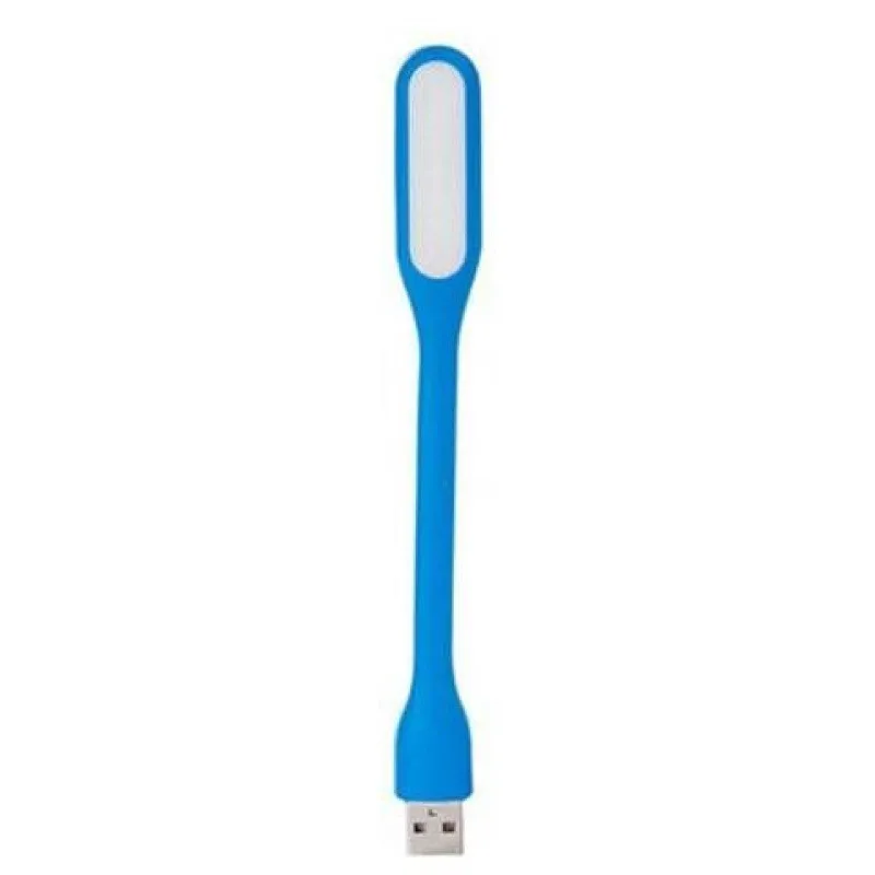 Синий Светодиодный ночной Настольный светильник для детской комнаты USB C5V USB светодиодный ночной Светильник ламинария для ПК Мобильная мощность компьютера для детской комнаты - Цвет абажура: Синий