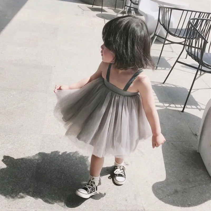 Пряжа платье принцессы с юбкой-пачкой Свадебная вечеринка Vestido Infantil Новые Летние