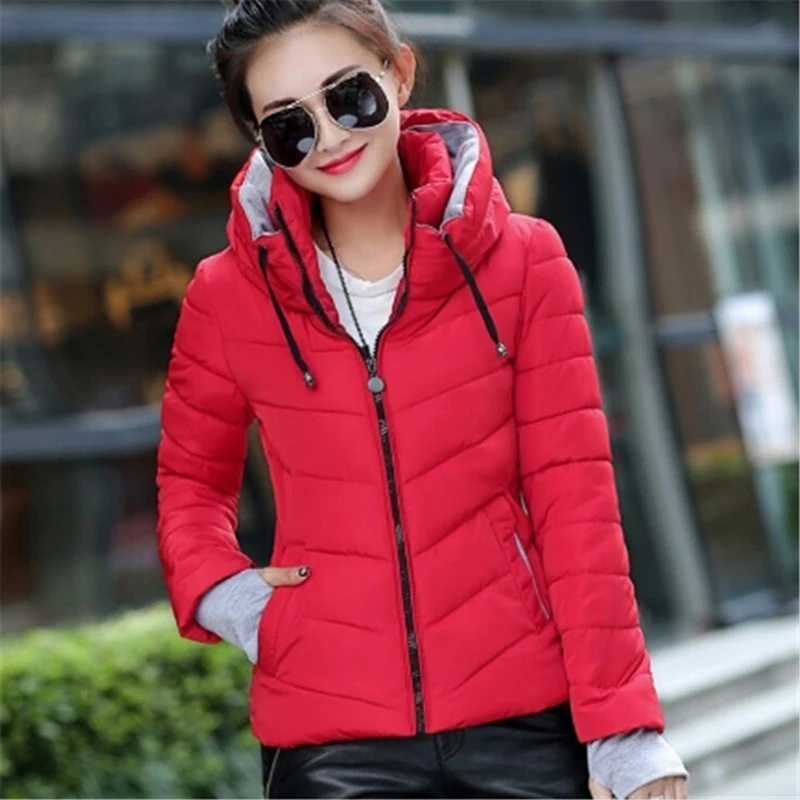 Winter Jacket Women Parkas Thick Coat Outerwear Plus Size Heigh Quality Female Slim Cotton-Padded Jackets And Coats | Женская одежда