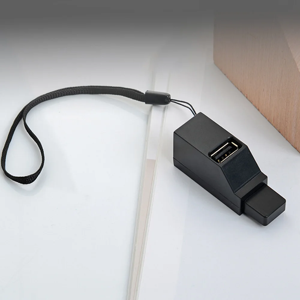 Популярный портативный мини концентратор USB 2 0 3 порта 480 Мбит/с высокоскоростной