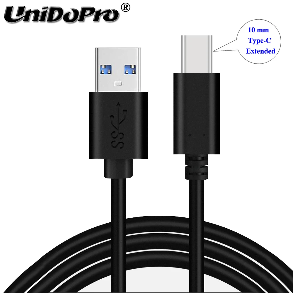 Unidopro Специальный 10 мм Расширенный Шнур USB 3,0-type C кабель для быстрой зарядки для M-Horse Pure 3, Pure 2 прочные кабели для зарядки телефона