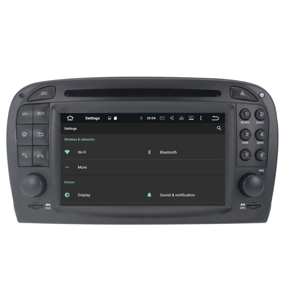 Автомагнитола на Android 8 0 стерео GPS головное устройство для Mercedes Benz SL R230 2001 2002 2003 2004