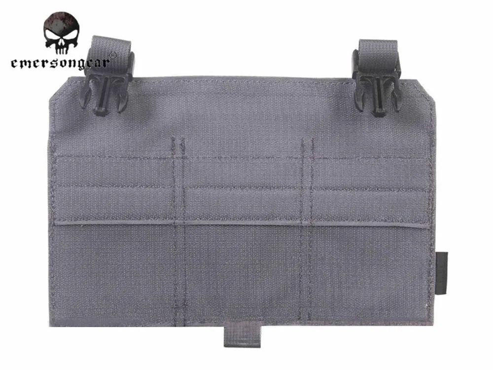 EMERSONGEAR резиновый стиль тройной M4 Mag сумка панель M4 подсумок для APC жилет Чехлы Мультикам WG EM6408