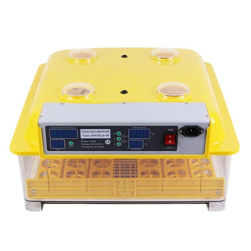 Мини 48 инкубационное машины автоматические бытовой техники небольшой инкубатор