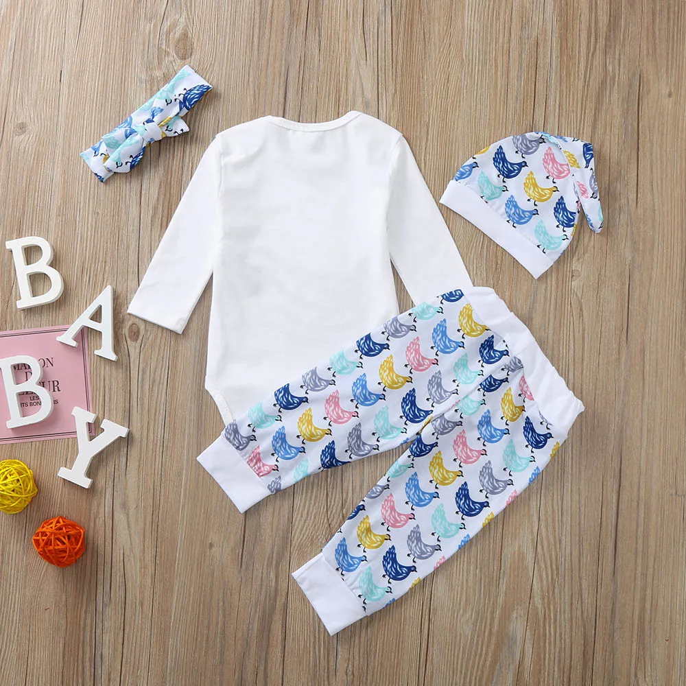 Одежда для новорожденных мальчиков и девочек комбинезон с изображением