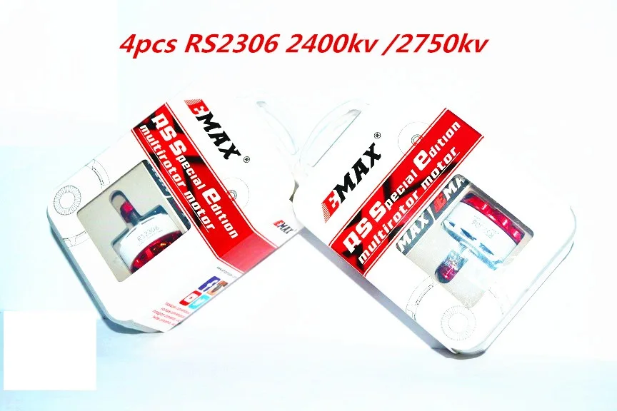 Оригинальный EMAX RS2205 /RS2205S 2300KV 2600kv/RS2306 2400 2750KV двигатель/EMAX Bullet 30A BLHELI_S D SHOT для RC|emax