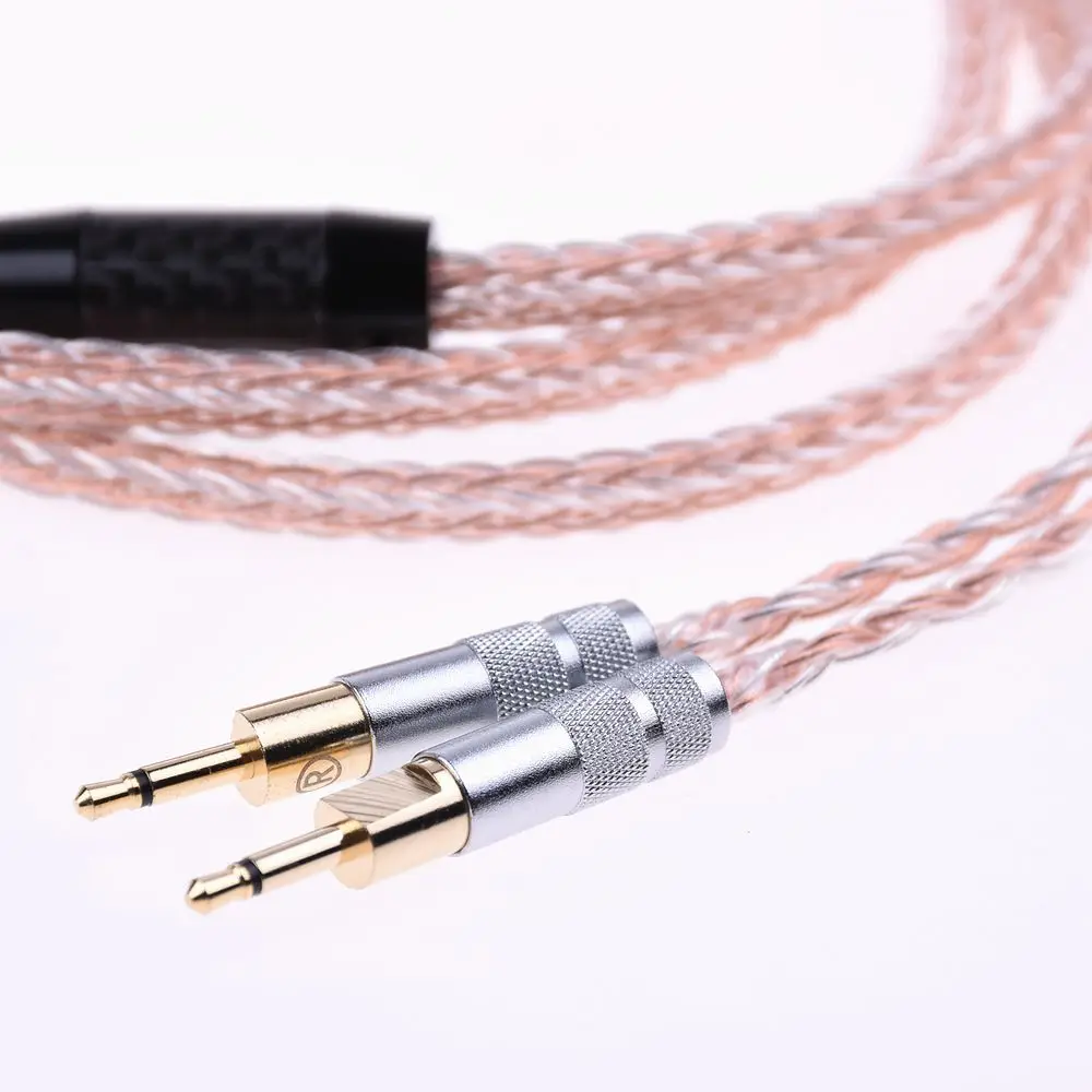 Hybrid Cable 1.2M Hi-end 16 ядер 5N Pcocc с серебряным покрытием Наушники Hi-Fi Обновление кабель для Denon AH-D600 AH-D5200 AH-D7100 AH-D7200 AH-D9200 - Цвет: Hybrid Cable 1.2M