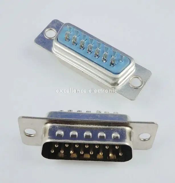 10 шт. Штекерный разъем DB15M|connector|rowingrow pin |