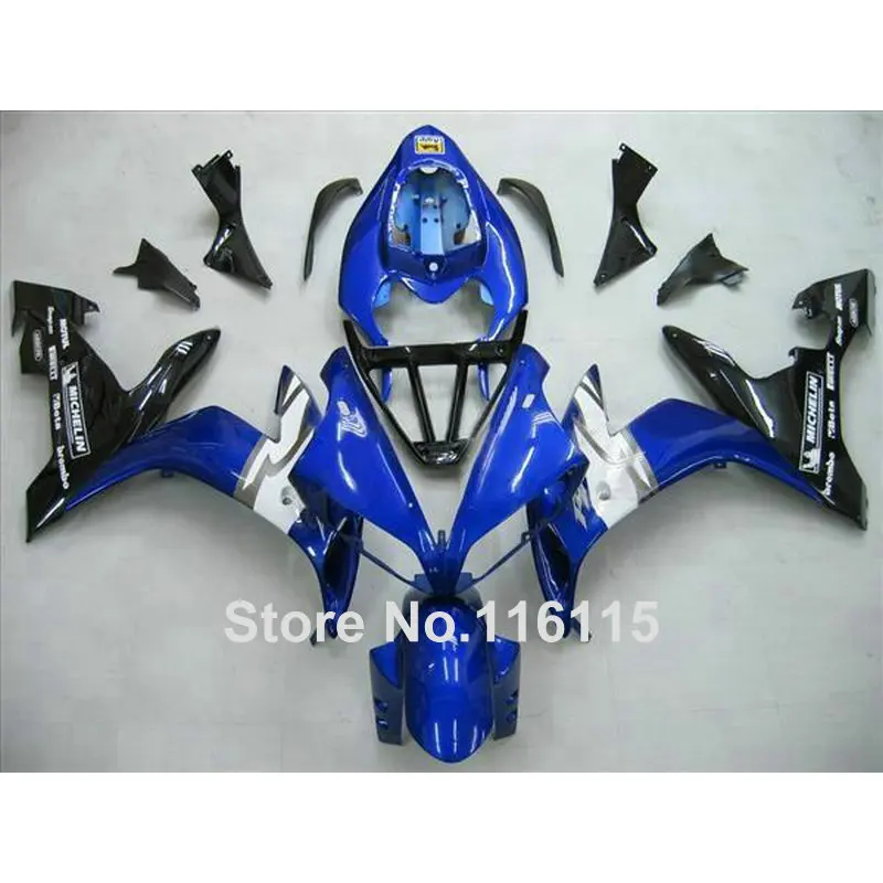 MOTOMARTS обтекатель комплект для YAMAHA R1 2004 2005 2006 YZF 04 05 06 синий белый черный мотоцикл