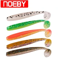 2bags noeby soft bait 5cm0 7g 7 5cm2 5g 9cm4 5g t tail fishing lures silicone swim bait fishing wobblers leurre peche iscas