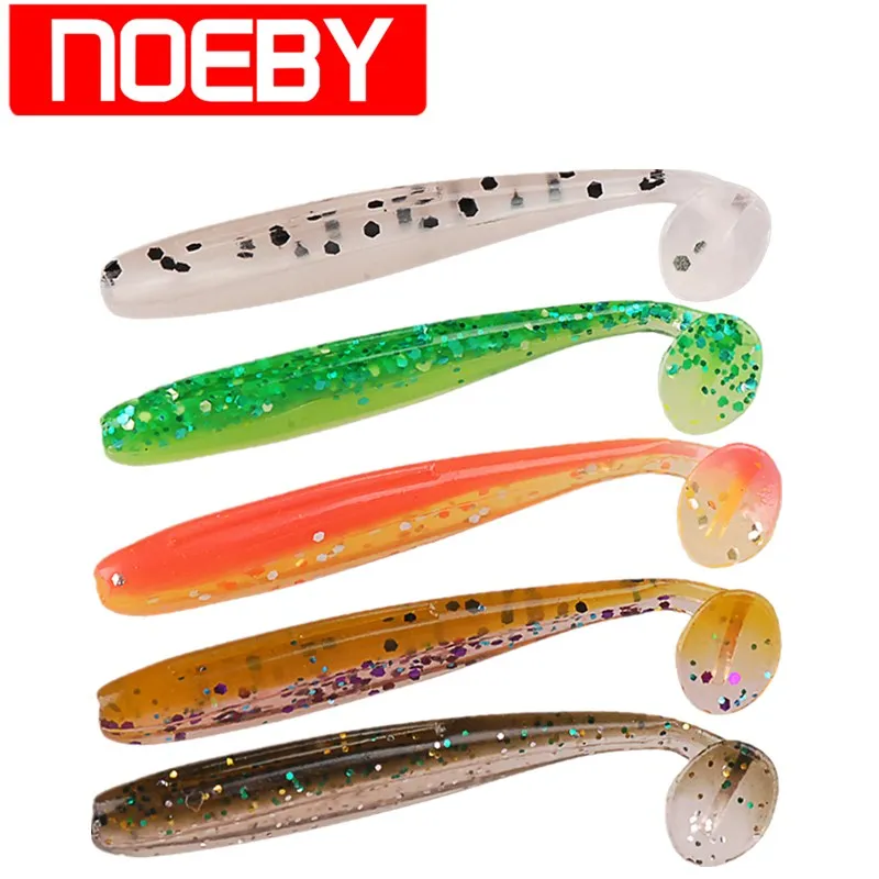 Мягкая рыболовная приманка NOEBY 2 упаковки 5 см/0 7 г см/2 9 см/4 т образный хвост