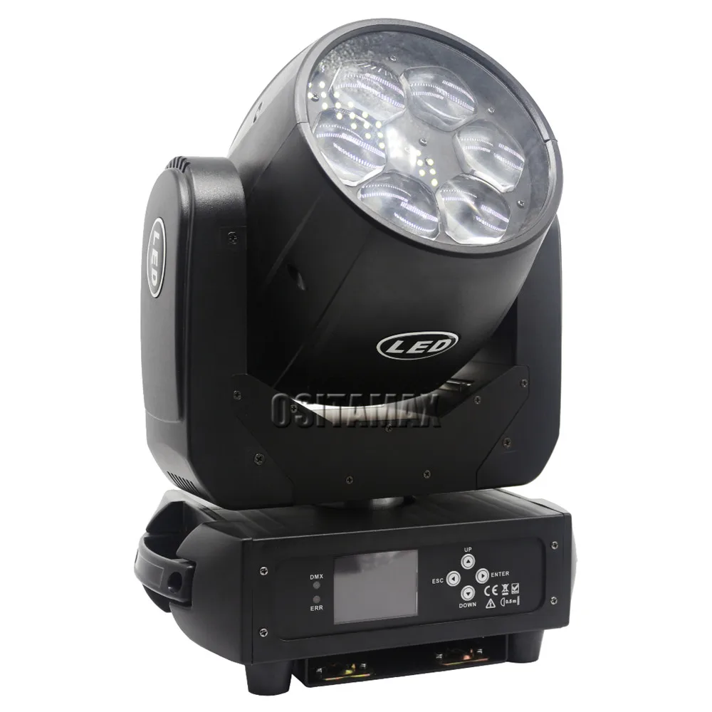 Mini LED Moving Head Beam Zoom Light 6x40w Bee Eye Wash 4IN1 RGBW DJ Equipment for Stage Dance Party Nightclub Disco | Лампы и