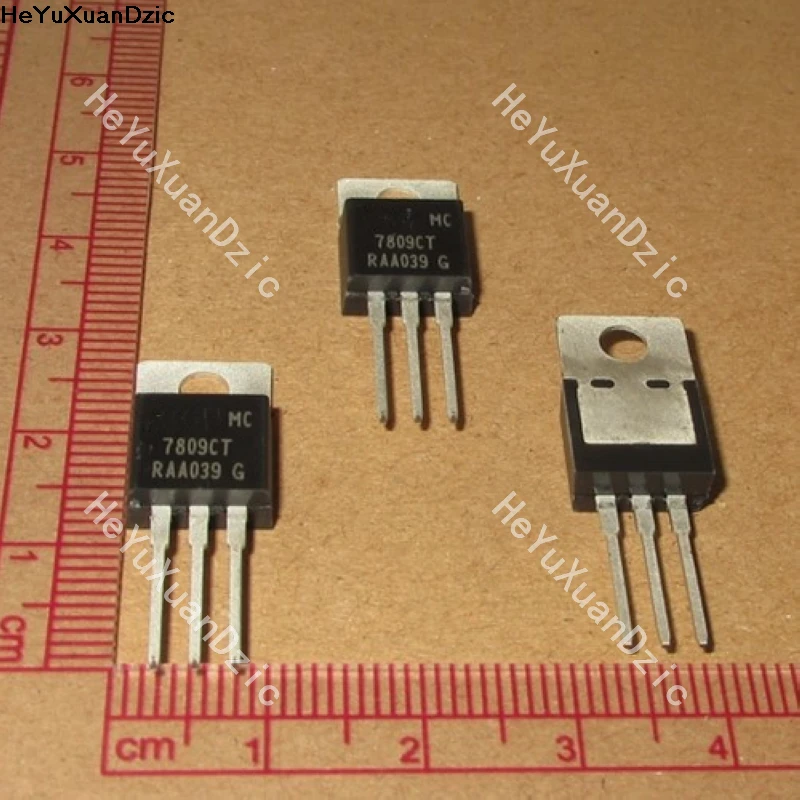 10 шт./лот MC7809CTG MC7809CT 7809CT TO 220 IC REG LINEAR 9 В 1A новый оригинальный положительный