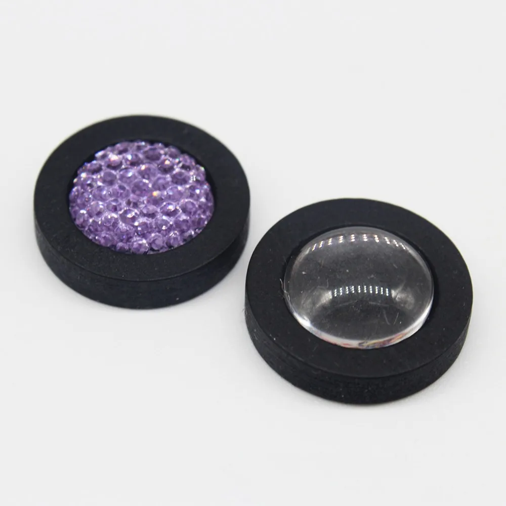 2 шт. стеклянные подвески для ожерелья 12/15/25 мм|pendant findings|bezel blankround cabochon |