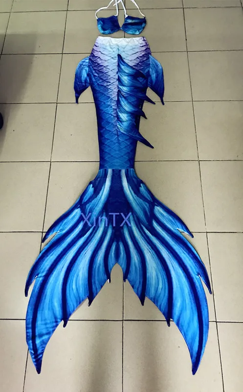 tail with flipper Детский хвост русалки для взрослых, с монофином, для плавания, Filpper, костюм для женщин, маскарадные костюмы, купальные костюмы, реквизит для фотосессии - Цвет: tail with flipper