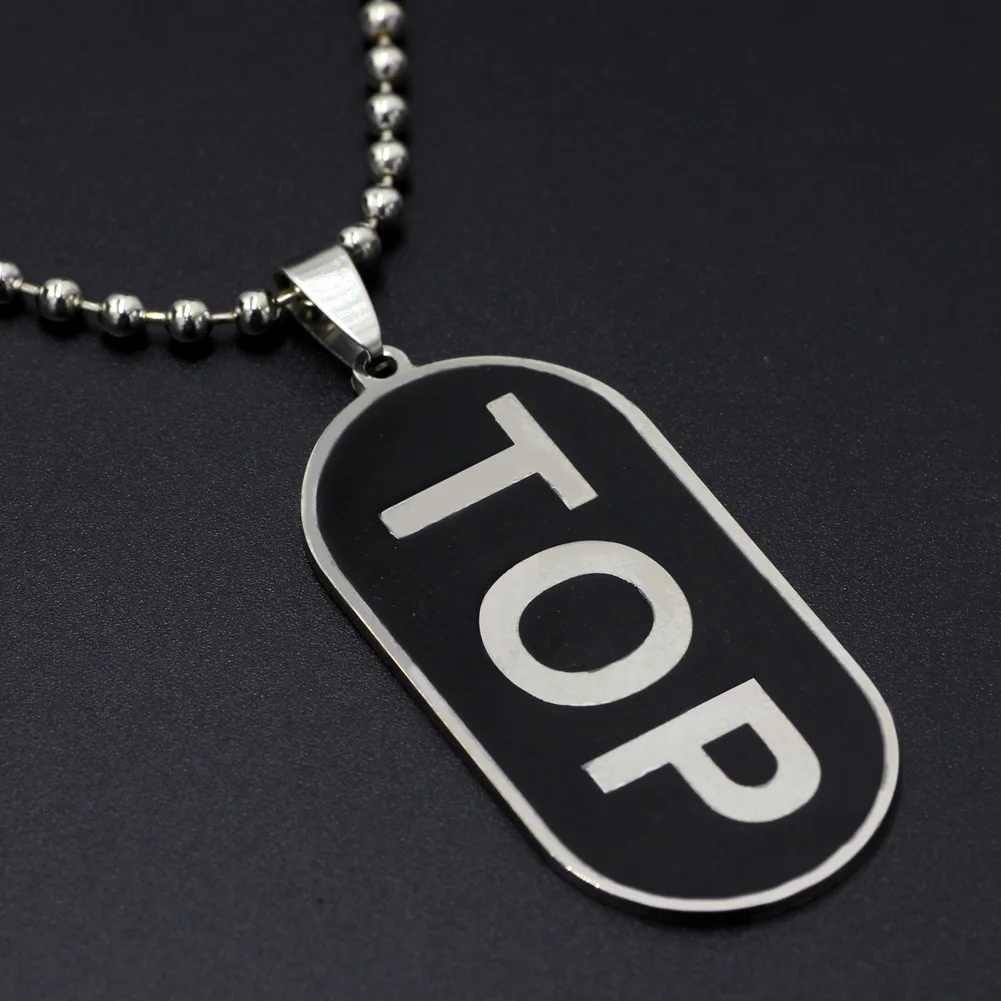 &quotТоп&quot комично гей Black Dog Tag Ожерелье ЛГБТ сталью Мужская Гей ювелирные изделия |