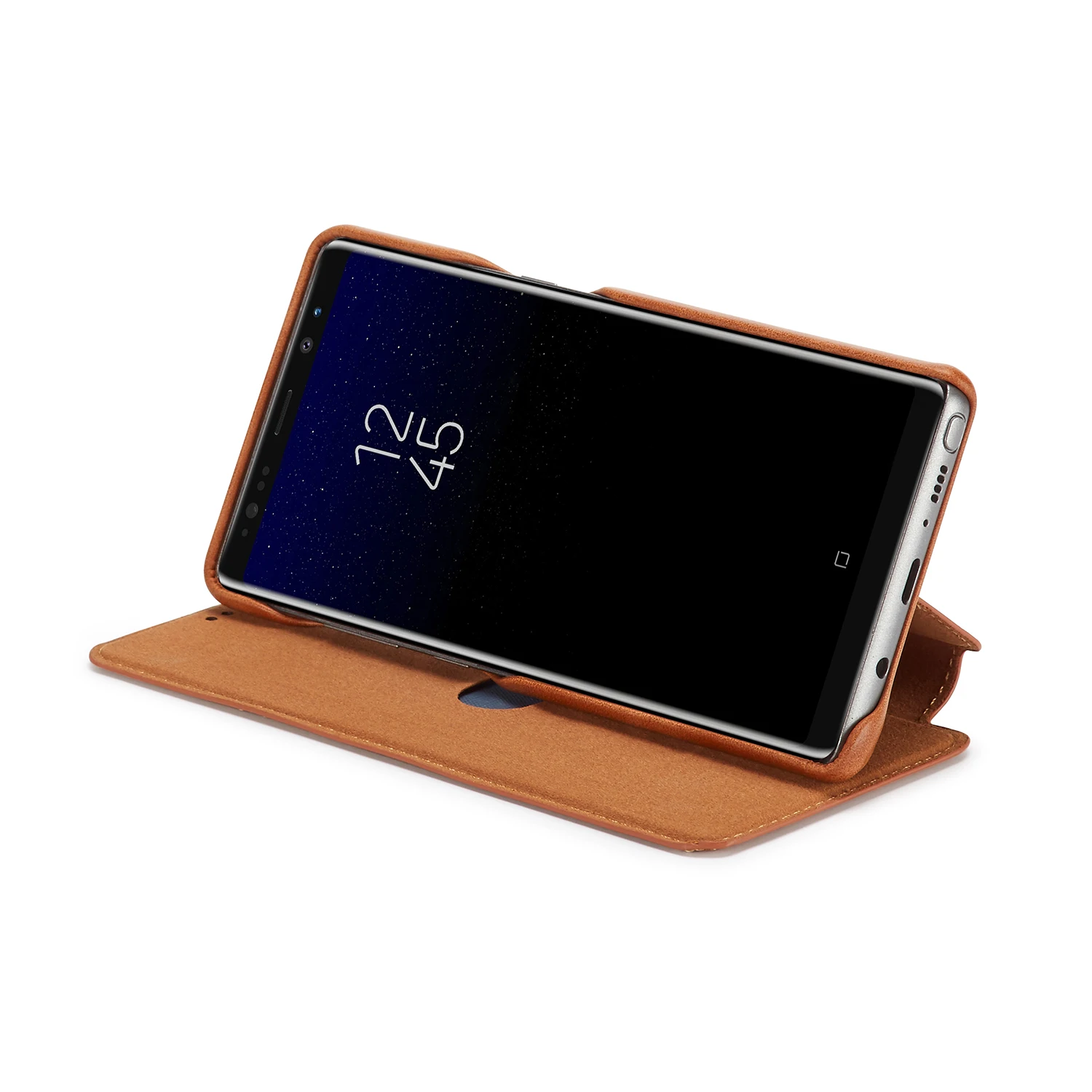 LC. imeeke роскошный Магнитный привлекательный флип-чехол для samsung Galaxy Note 8 N950F Бизнес кобура ретро кожаный чехол простой