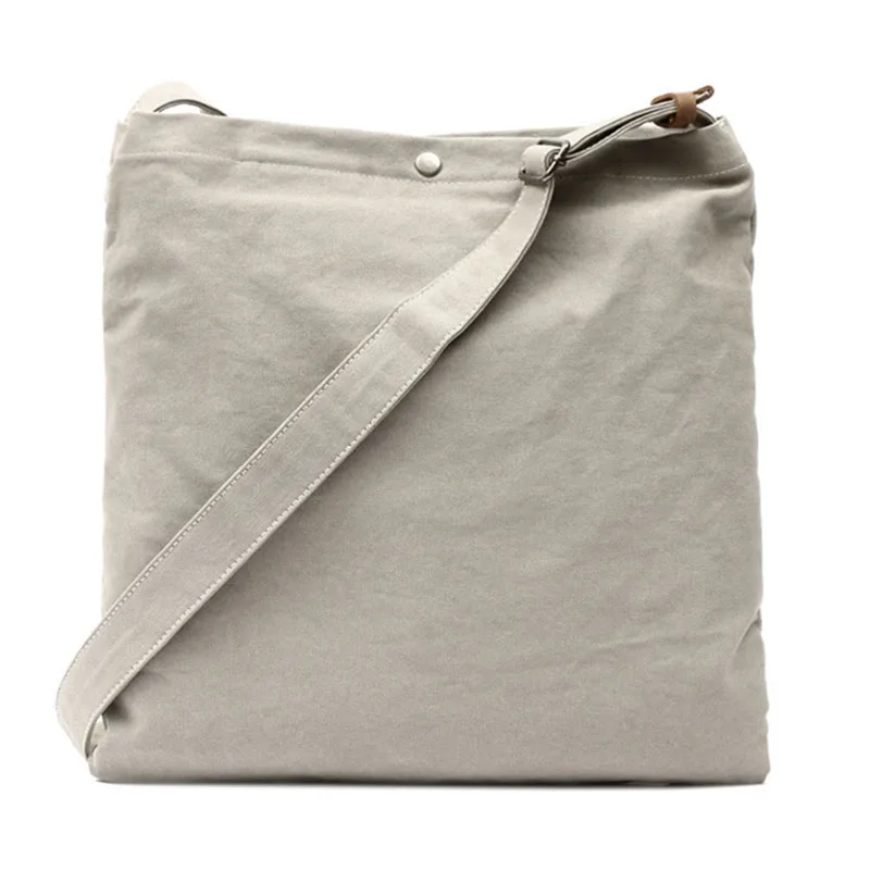 Сумка мессенджер G062 Мужская/Женская белая вместительная из