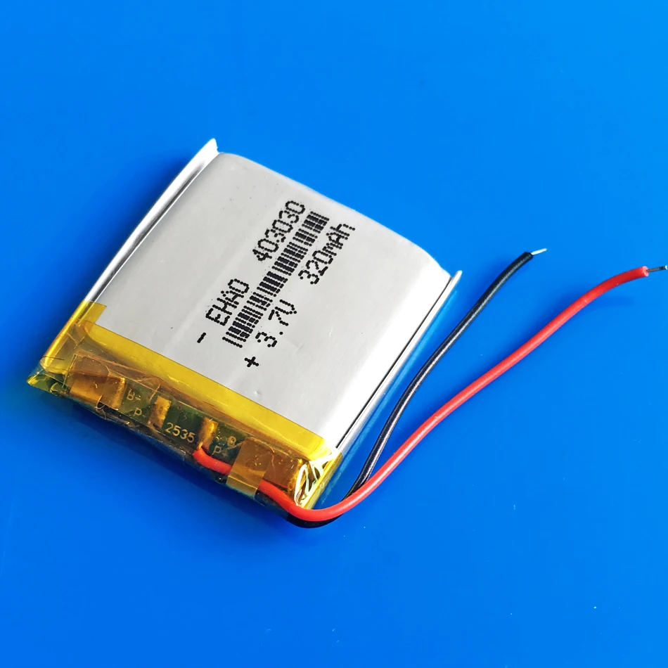 3 7 в 320 мАч 403030 литий полимерный литиевый аккумулятор для MP3 MP4 GPS DVD bluetooth рекордер