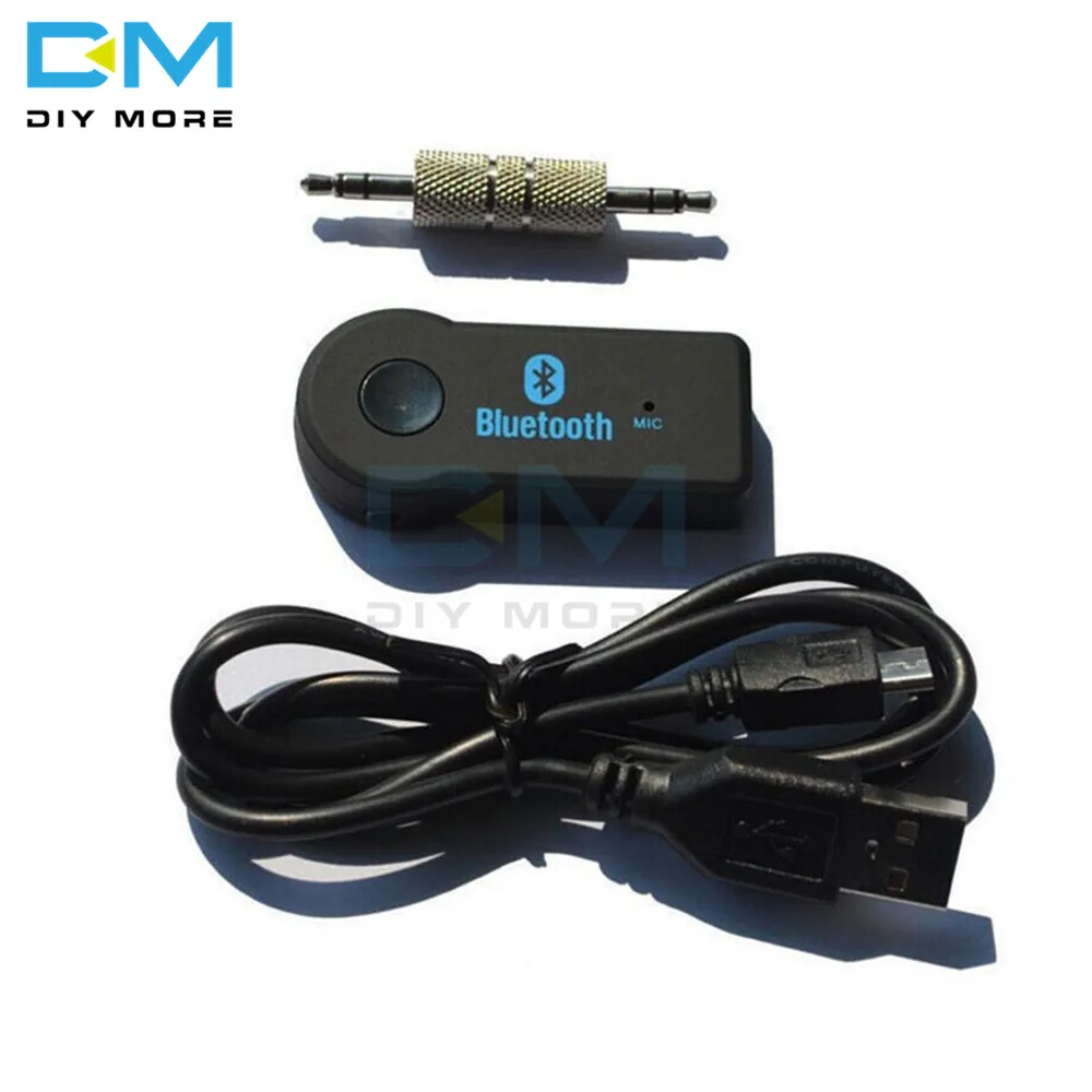 Bluetooth V3.0 EDR Wireless Stereo Audio Music Receiver Module Adapter 3.5mm Jack 10M Handsfree For Car AUX A2DP With Microphone |