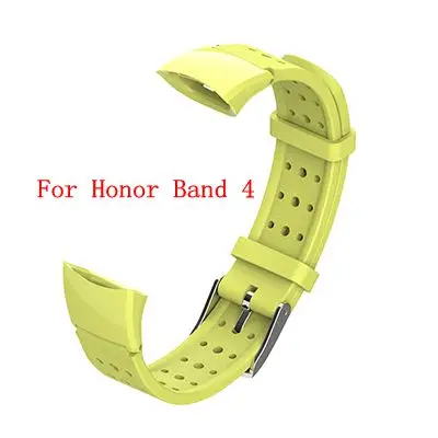 Ремешок Mijobs для huawei Honor Band 4, силиконовый браслет на запястье, Смарт-часы, ремешок для huawei Honor Band 3, аксессуары - Цвет: color 2