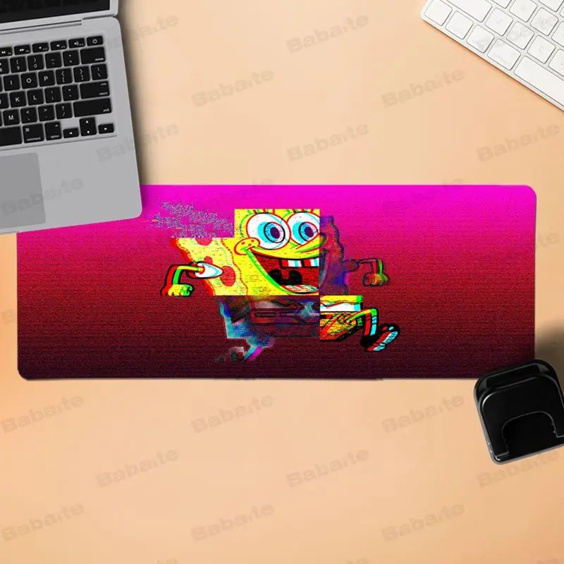 LockEdge 30x80cm Babaite, персональный, крутой, модный, retrowave, vaporwave, натуральный каучук, игровой коврик для мыши, Настольный коврик, резиновый, PC, компьютерный, игровой коврик для мыши - Цвет: LockEdge 30x80cm