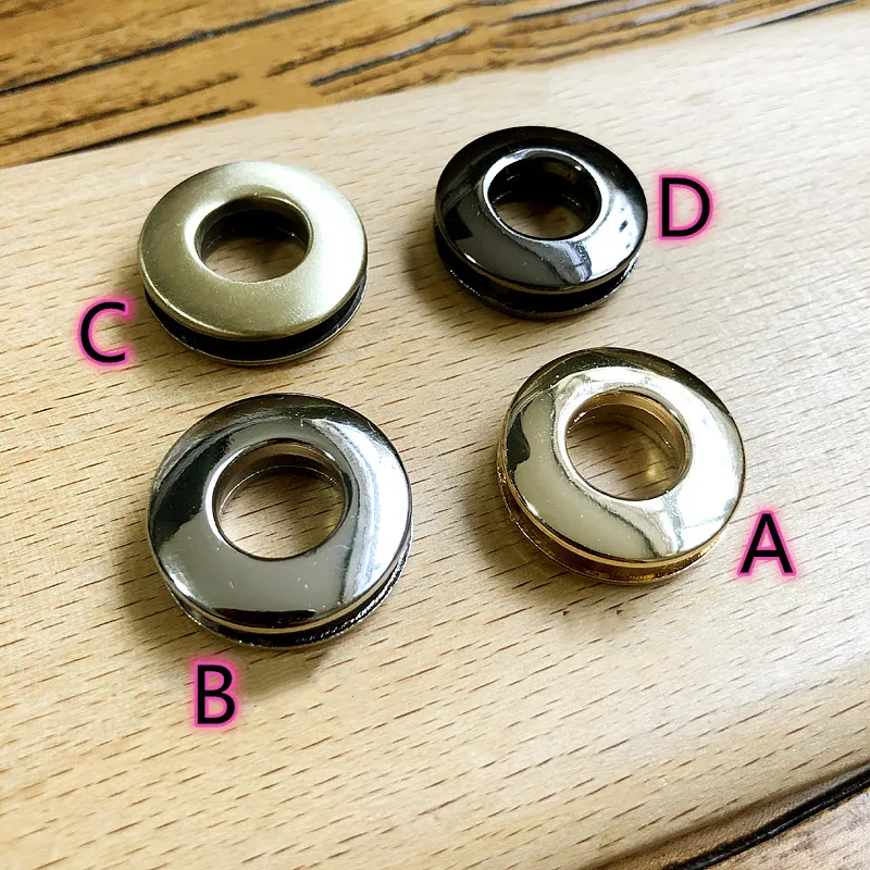 

1pcs Metal Zinc alloy plating eyelets Garment Eyelets for clothing bag Belt shoes for leathercraft garment leather accessories