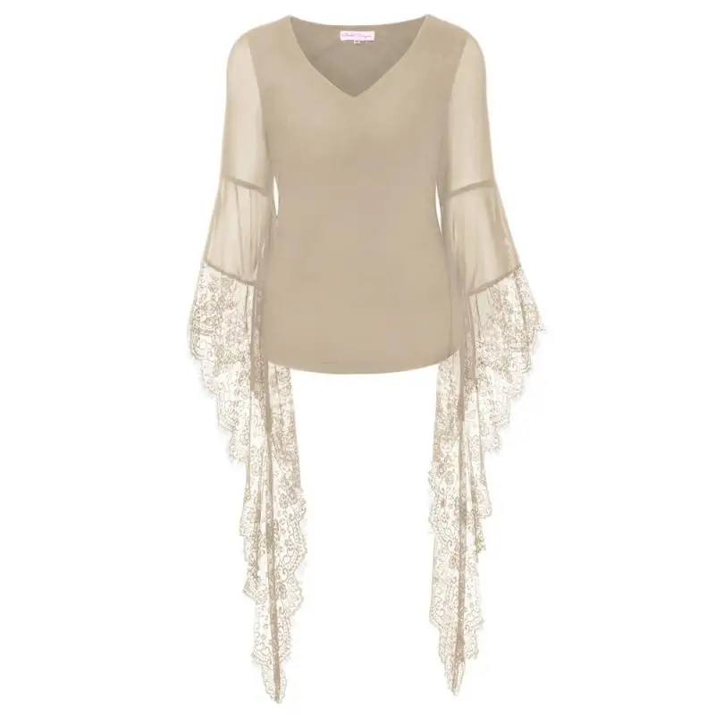 2019 винтажная Готическая поэтическая футболка с длинным рукавом и v-образным