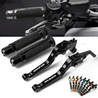 Для Honda NX650 J-X Dominator NX 650 1988-1999 1989 1990 1991 1992 1993 Мотоцикл CNC Складной тормозной рычаг сцепления ручки