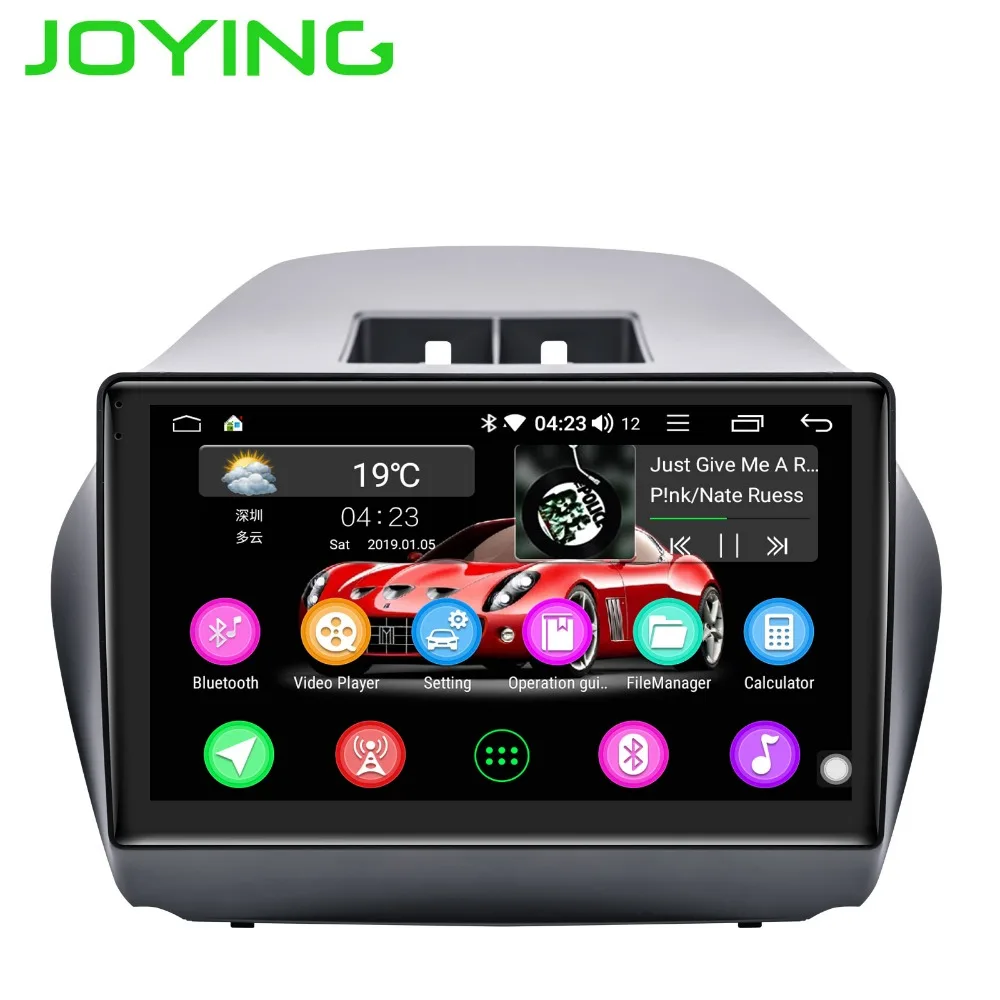 10 1 &quotAndroid 8 автомобильное радио стерео головное устройство для hyundai IX35 Tucson 2011 2016 gps