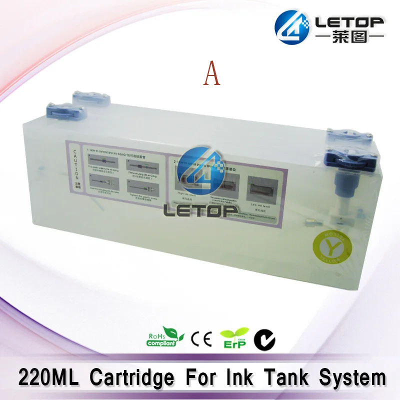 Лидер продаж! Многоразовый картридж системы чернил Roland Mutoh Mimaki 220 мл резервуар для