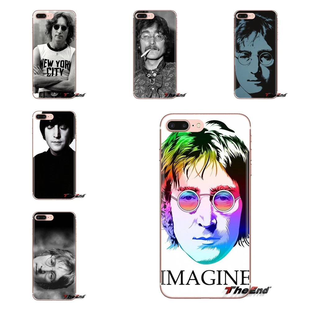 John Winston Lennon UK rock band For Xiaomi Redmi 4A S2 Note 3 3S 4 4X 5 Plus 6 7 6A Pro Pocophone F1 Transparent Soft Skin Case |