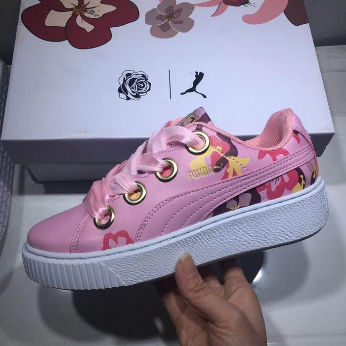 Новое поступление 2018 Puma suede classic высокая женская обувь дышащие кроссовки