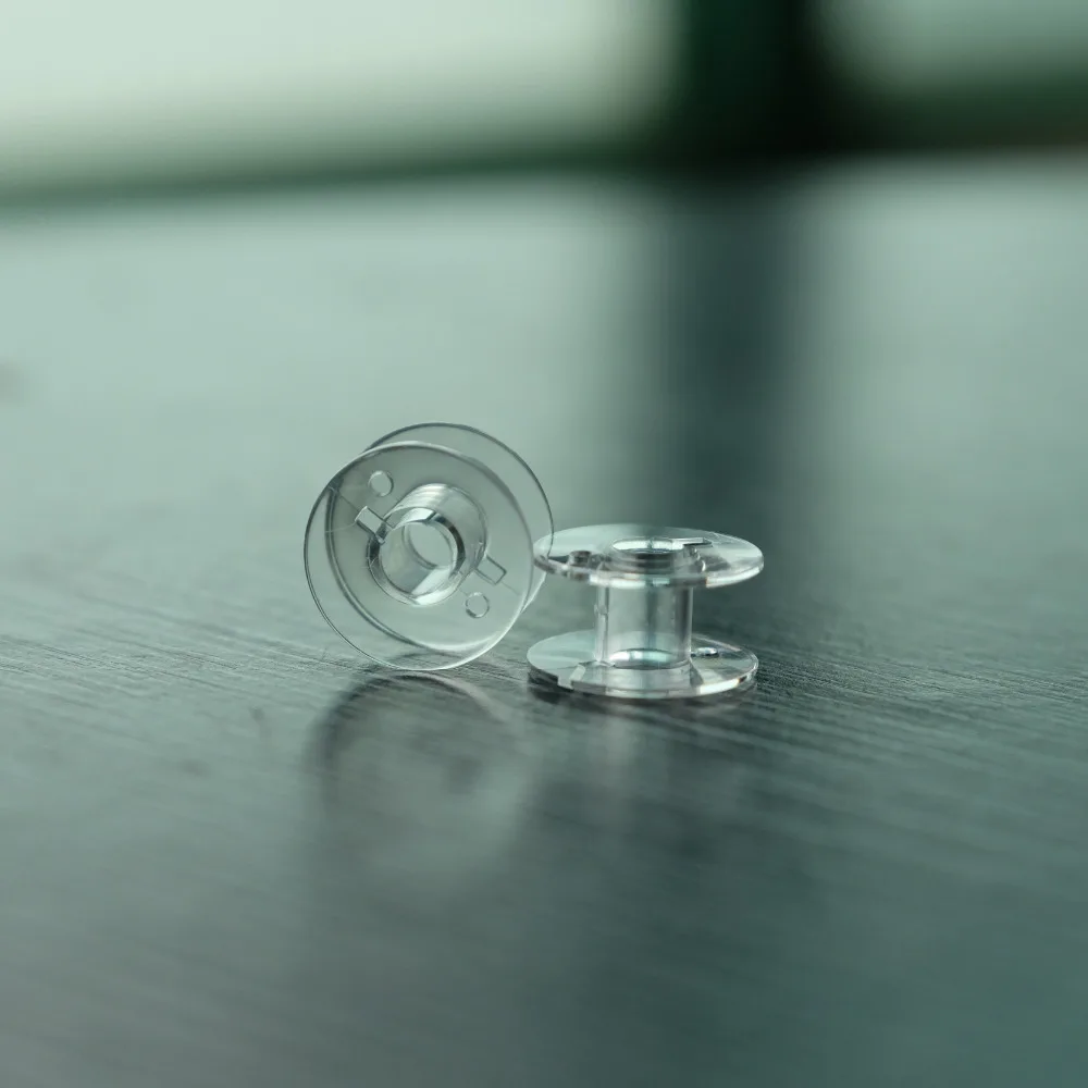 Пластиковые пустые стеклянные катушки 25 шт. прозрачные пластиковые чехлы для