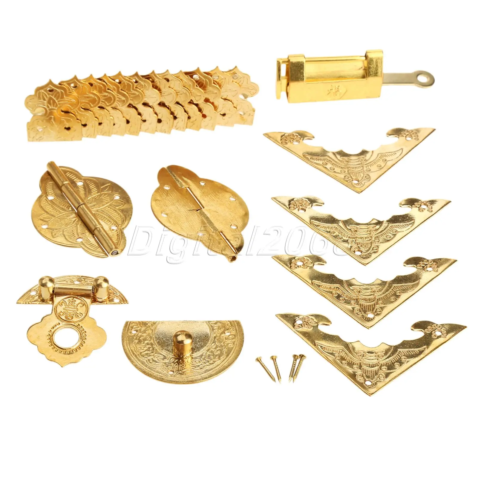 Новинка высокое качество 9 шт./компл. латунная китайская мебельная фурнитура