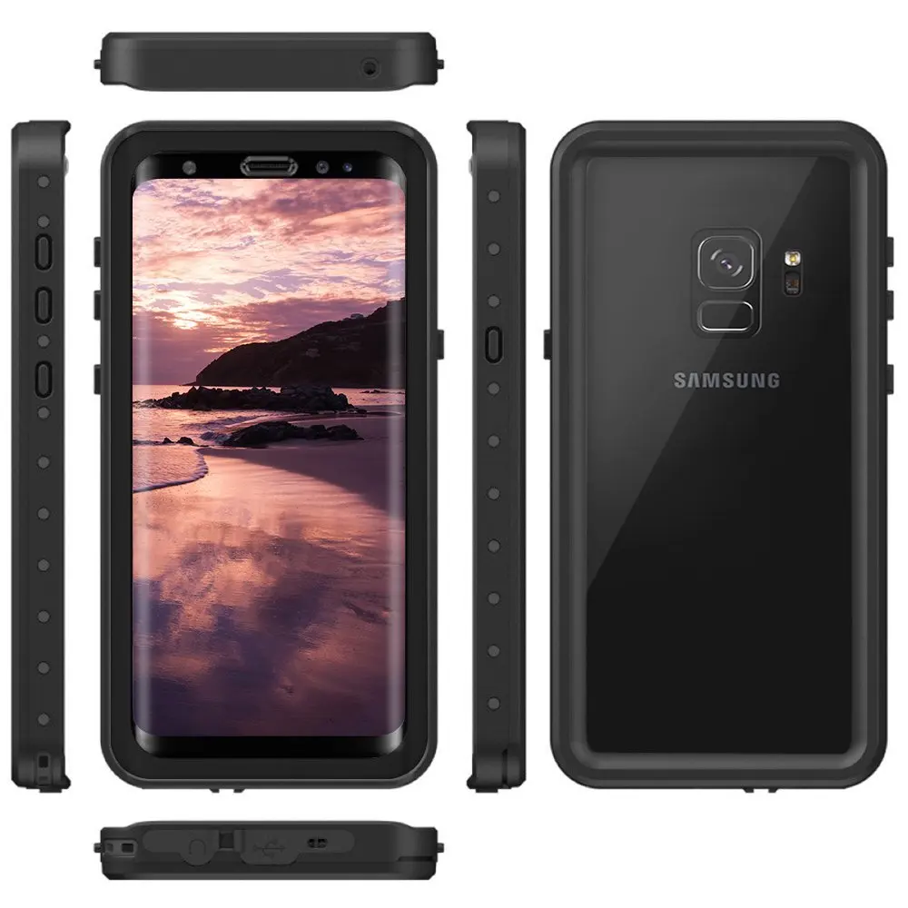 Новинка водонепроницаемый чехол для Galaxy S9 защита IP68 от ударов грязи снега с Touch ID