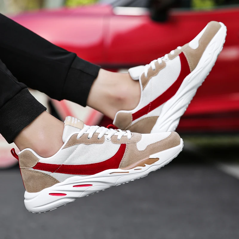 

Men's Fashion Casual Shoes Breathable Trainers Male Footwear Adult Man Sneakers Krasovki 2018 New Arrivals Chaussures Hommes